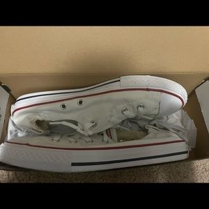 White slip on converse